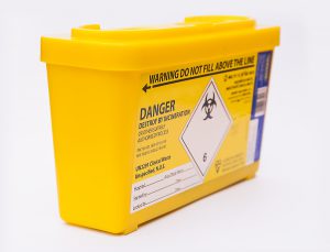 Medical Waste Pros can get you the proper medical waste disposal containers