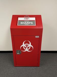 Keep in compliance by finding a Medical Waste Pros drop off location near you Medical Waste Pros has sharps drop-off locations throughout the US to maintain compliance