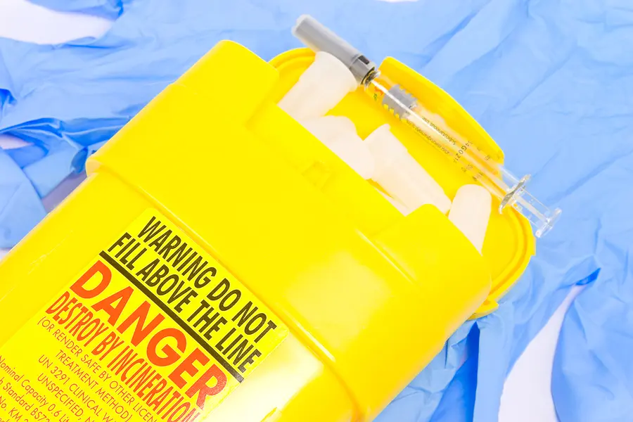 Properly destroy your sharps with approved methods from Medical Waste Pros