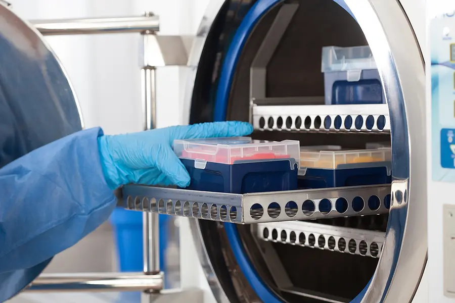 Medical Waste Pros uses safe autoclaving to dispose of sharps containers