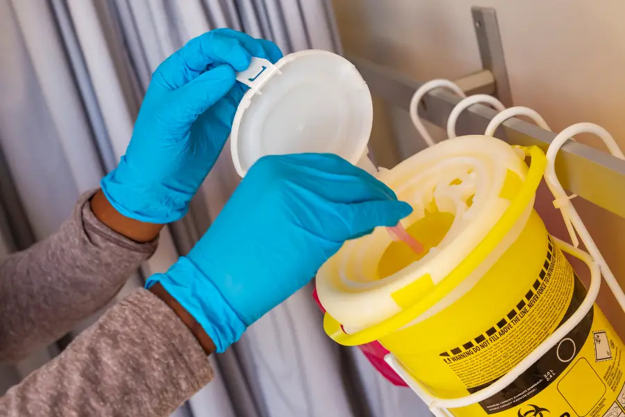 Properly use and replace your sharps containers with Medical Waste Pros